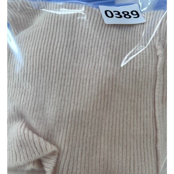 Apt. 9 Womens Long Sweater Short Sleeve Lace Hem Cowl Neck Medium - Picture 9 of 9